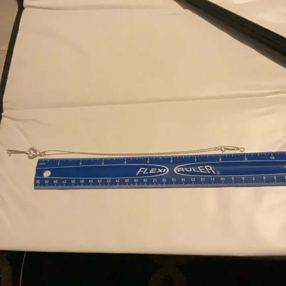 Tiffany & co key pendant necklace